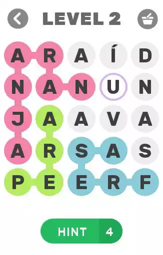 Play Encuentra las palabras as an online game Encuentra las palabras with UptoPlay