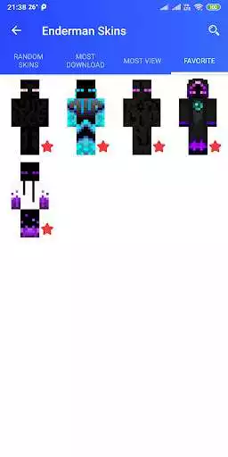 Play Enderman Skins as an online game Enderman Skins with UptoPlay