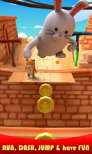 Play Endless Animal Runner - Chase Game Surfer Fun 3D  and enjoy Endless Animal Runner - Chase Game Surfer Fun 3D with UptoPlay