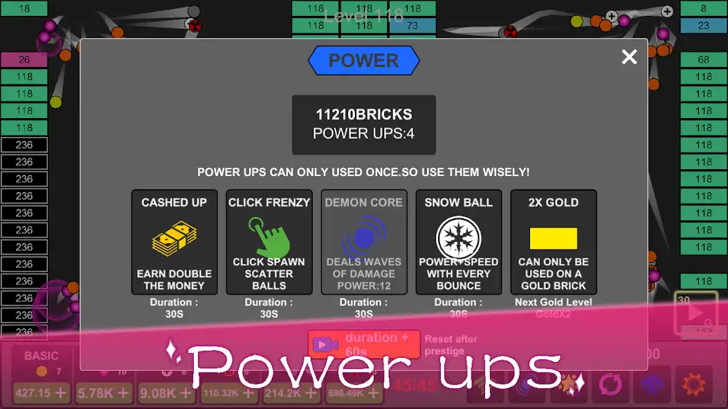 Play Endless Brick Breakout  and enjoy Endless Brick Breakout with UptoPlay