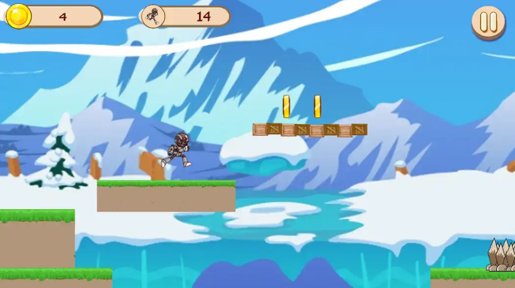 Play Endless Cyborg Runner as an online game Endless Cyborg Runner with UptoPlay