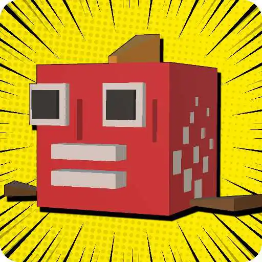Play Endless Running Man on Blocky Road Pixel City APK