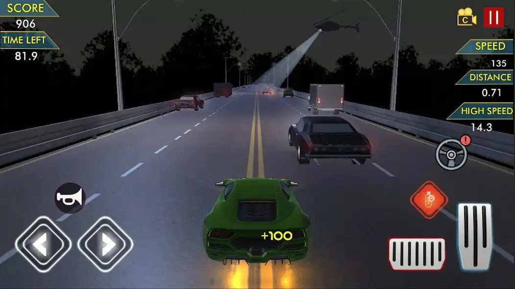 Play Endless Traffic Car Racer as an online game Endless Traffic Car Racer with UptoPlay