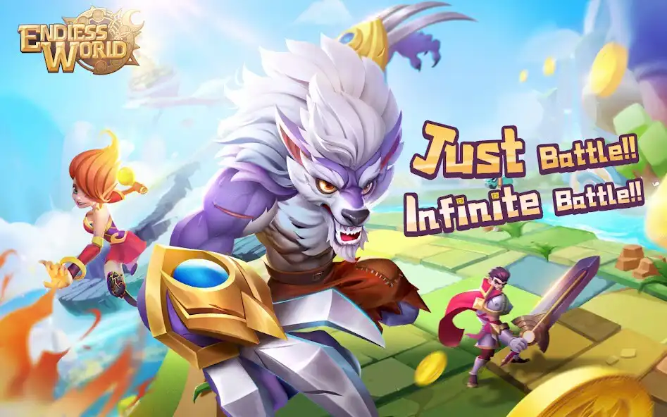Endless World - Idle RPG online game with UptoPlay