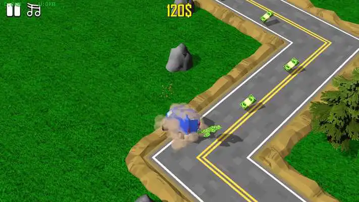 Play Endless Zigzag Road 3D - Bus