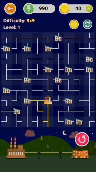 Play Energysepolis: Logic Puzzles as an online game Energysepolis: Logic Puzzles with UptoPlay