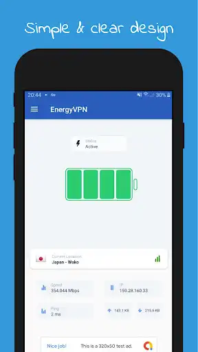 Play Energy VPN - Unblock Sites & Unlimited Fast Online  and enjoy Energy VPN - Unblock Sites & Unlimited Fast Online with UptoPlay