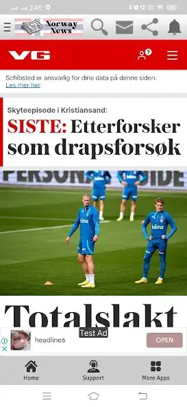 Play E-News Norway: Norwegian News. as an online game E-News Norway: Norwegian News. with UptoPlay