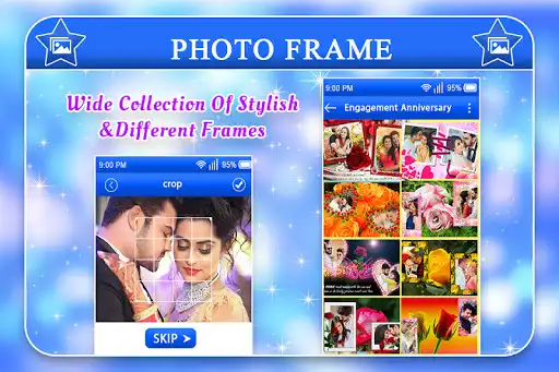 Play Engagement Anniversary Dual Photo Frame  and enjoy Engagement Anniversary Dual Photo Frame with UptoPlay