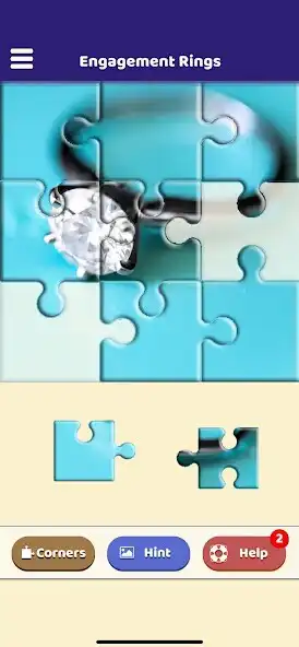 Play Engagement Rings Puzzle  and enjoy Engagement Rings Puzzle with UptoPlay