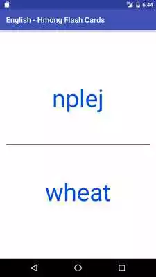 Play Eng Hmong Flash Cards Play Eng Hmong Flash Cards