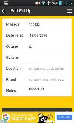 Play Engine Buddy - Oil Changes