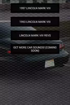 Play Engine sound Mark Viii