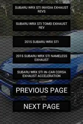 Play Engine sounds of 2015+ WRX STi