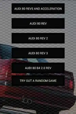 Play Engine sounds of 80 Play Engine sounds of 80