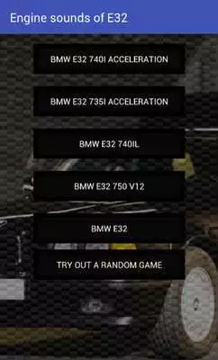 Play Engine sounds of E32