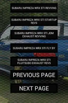 Play Engine sounds of STi Blobeye