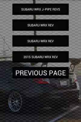 Play Engine sounds of WRX 2015+