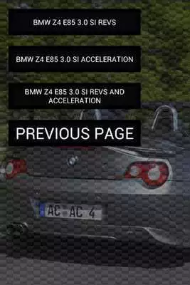 Play Engine sounds of Z4