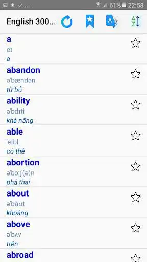 Play English 3000 words as an online game English 3000 words with UptoPlay