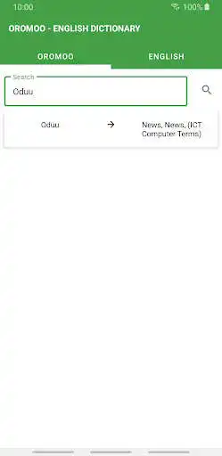 Play English Afaan Oromo Dictionary  and enjoy English Afaan Oromo Dictionary with UptoPlay