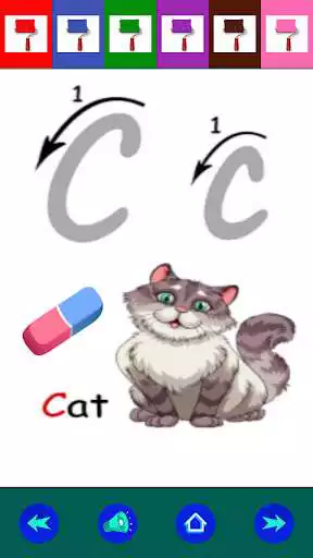 Play English Alphabet for kids as an online game English Alphabet for kids with UptoPlay