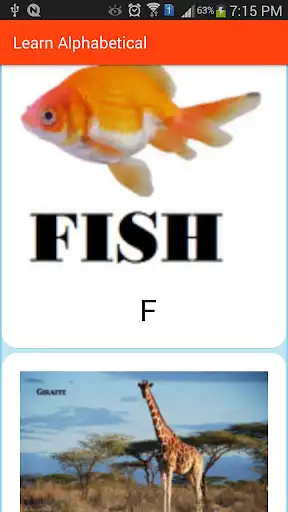 Play English Alphabetical for Kids as an online game English Alphabetical for Kids with UptoPlay
