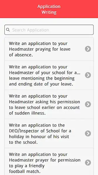 Play English Application Writing  and enjoy English Application Writing with UptoPlay