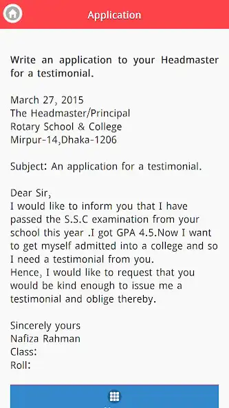 Play English Application Writing as an online game English Application Writing with UptoPlay