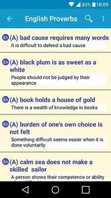 Play English Arabic Proverbs