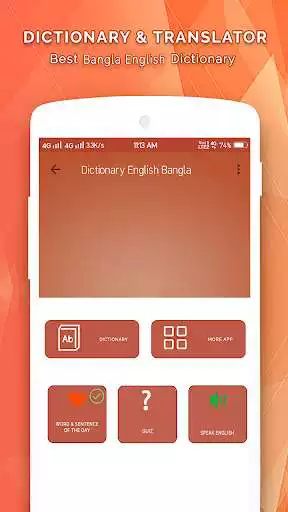 Play English Bangla Dictionary as an online game English Bangla Dictionary with UptoPlay