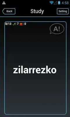 Play English - Basque flashcards