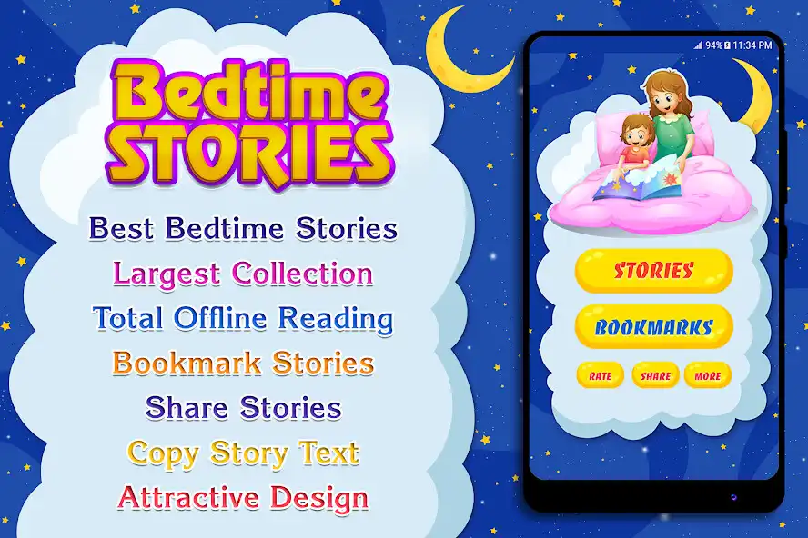 Play English Bedtime Stories Book as an online game English Bedtime Stories Book with UptoPlay
