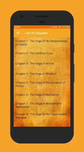 Play English Bhagavad Gita as an online game English Bhagavad Gita with UptoPlay