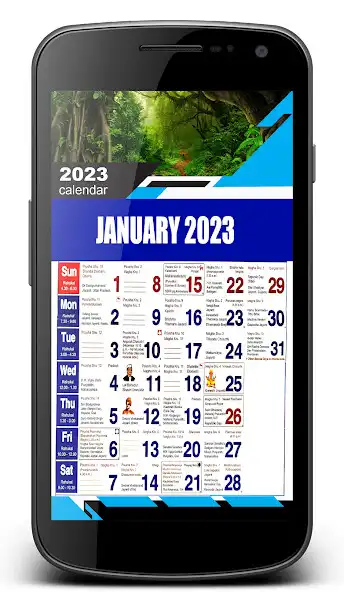 Play English Calendar 2023  and enjoy English Calendar 2023 with UptoPlay