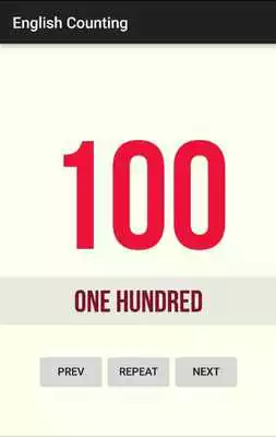 Play English Counting