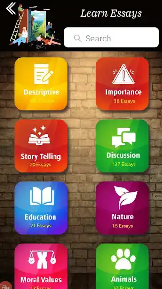 Play English Essays : Learn Offline as an online game English Essays : Learn Offline with UptoPlay