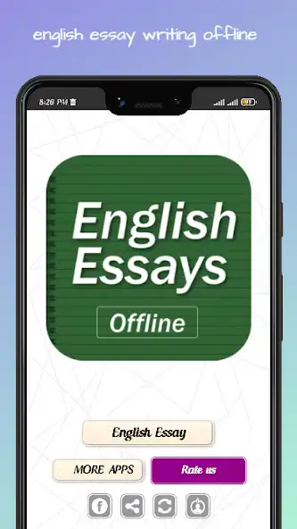 Play English Essay Writing Offline  and enjoy English Essay Writing Offline with UptoPlay