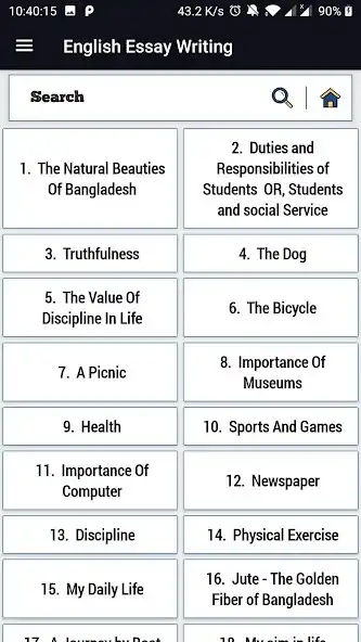 Play English Essay Writing as an online game English Essay Writing with UptoPlay