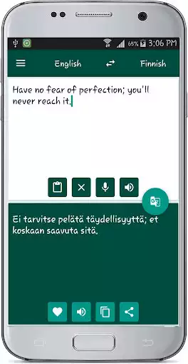 Play English Finnish Translate