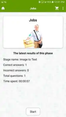 Play English flash cards