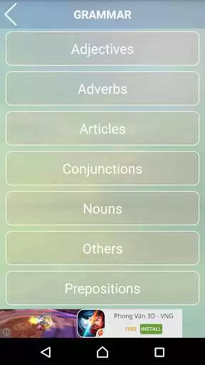 Play english for all levels