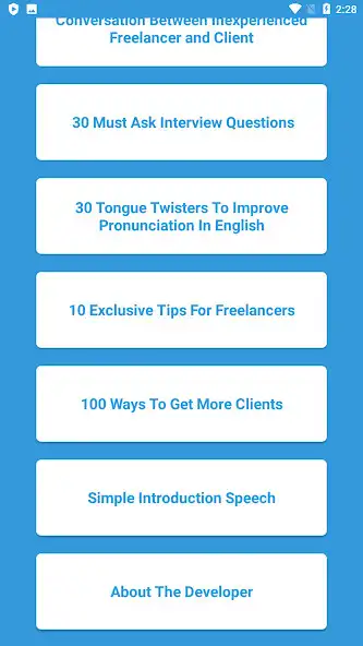 Play English For Freelancing as an online game English For Freelancing with UptoPlay