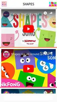 English For Kids-Shapes online game with UptoPlay