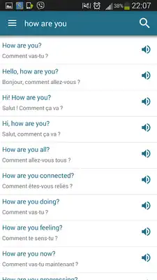 Play English French Sentences