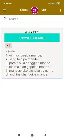 Play English Garo Dictionary  and enjoy English Garo Dictionary with UptoPlay