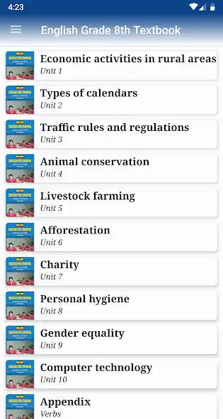 Play English Grade 8th Textbook as an online game English Grade 8th Textbook with UptoPlay