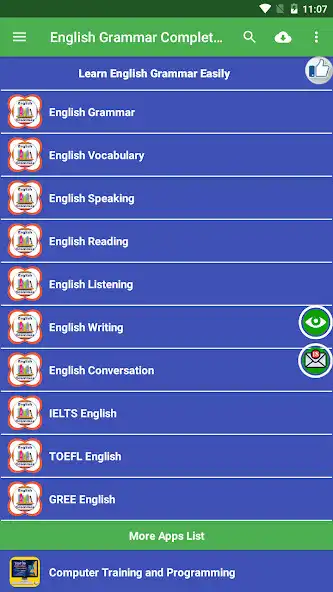 Play English Grammar Complete Guide  and enjoy English Grammar Complete Guide with UptoPlay