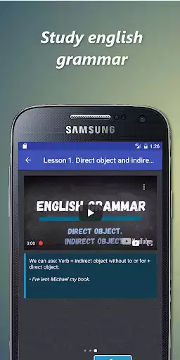 Play English grammar handbook app as an online game English grammar handbook app with UptoPlay