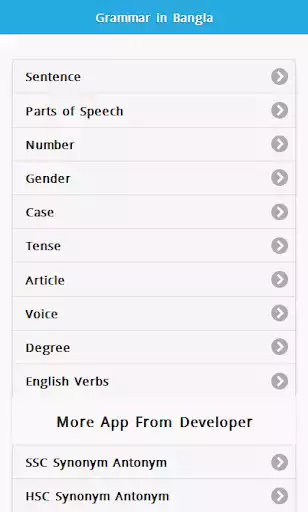 Play English Grammar in Bangla  and enjoy English Grammar in Bangla with UptoPlay